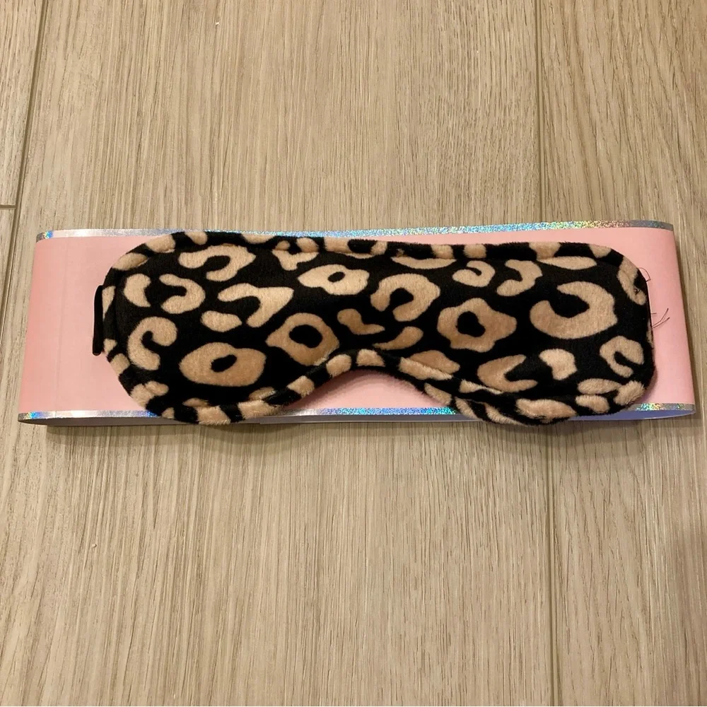 NWT Kate Spade 3 Pc Velour Pajama Set Leopard Print